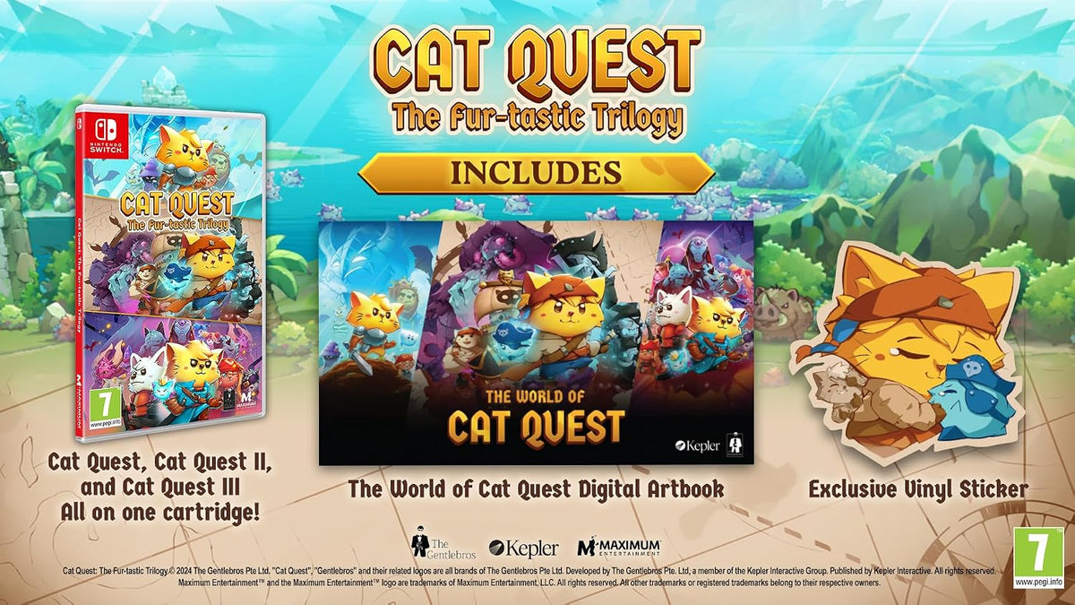 Cat Quest: The Fur-Tastic Trilogy - Nintendo Switch