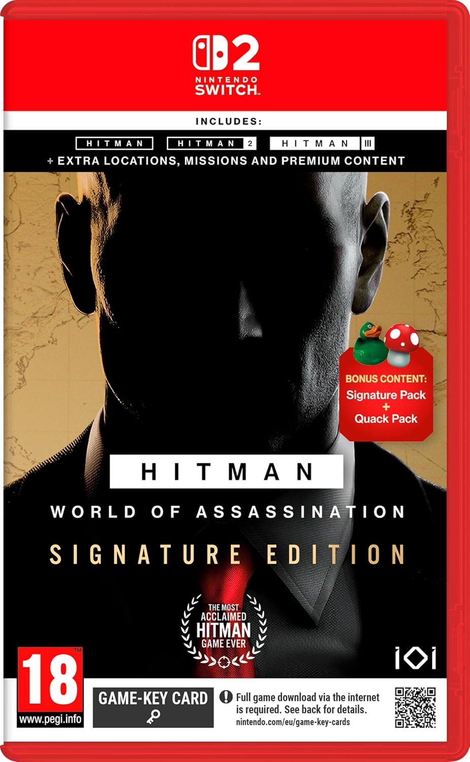 Hitman: World of Assassination - Signature Edition (GKC) - Nintendo Switch 2