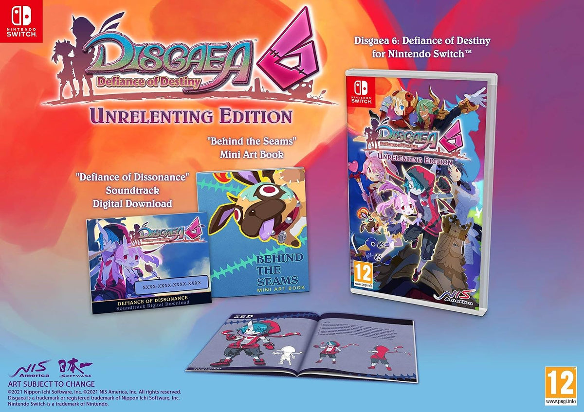 Disgaea 6: Defiance of Destiny - Unrelenting Edition - Nintendo Switch