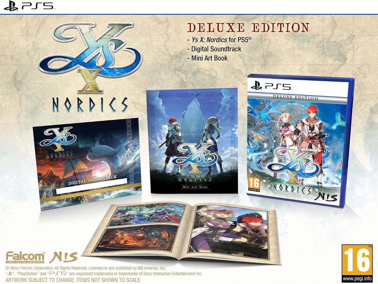 Ys X: Nordics Deluxe Edition - PS5