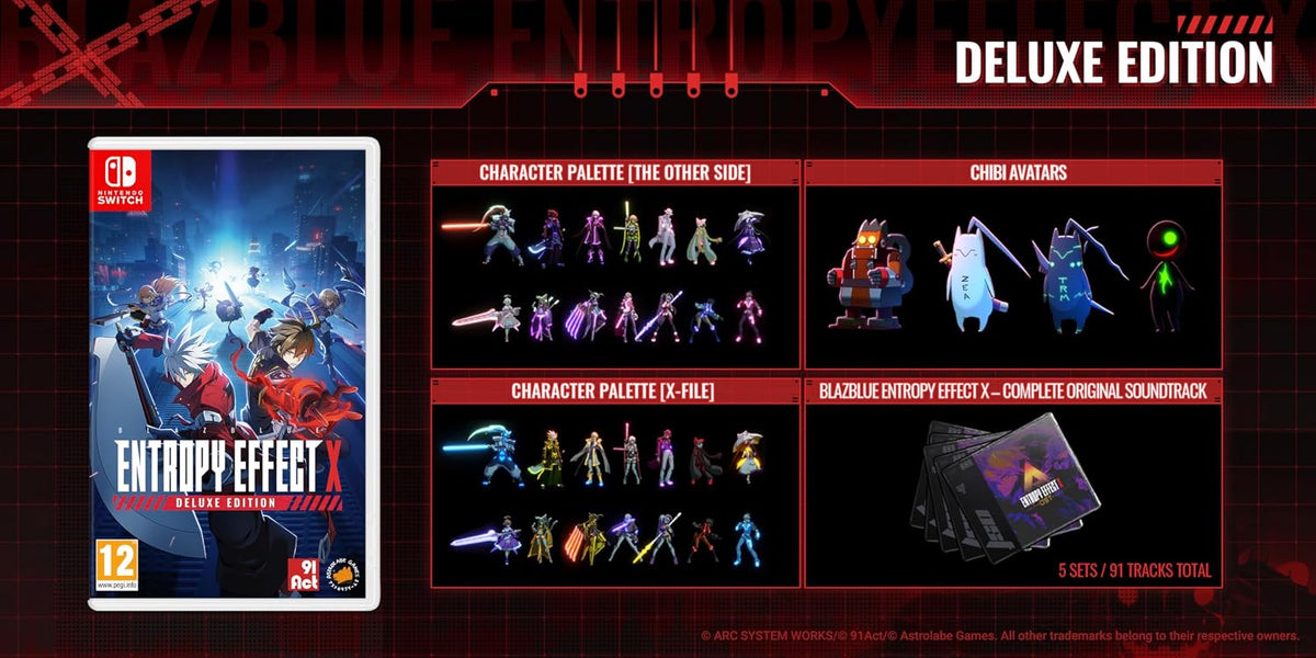 BlazBlue Entropy Effect X: Deluxe Edition - Nintendo Switch