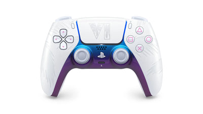PS5 PlayStation 5 DualSense Wireless Controller: Grand Theft Auto VI - White Limited Edition