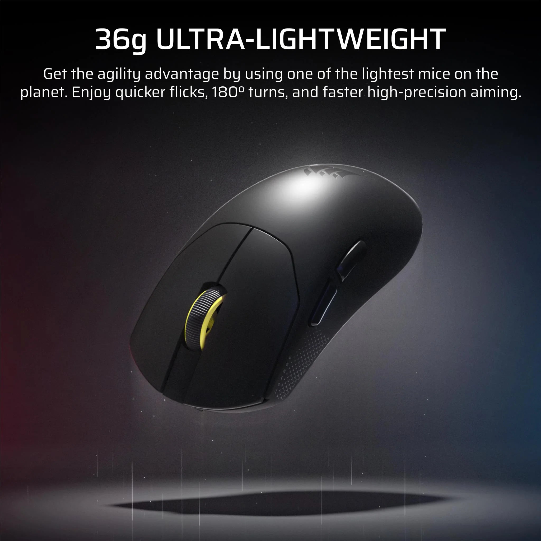 CORSAIR Sabre V2 Pro Ultralight Wireless Mouse - Black