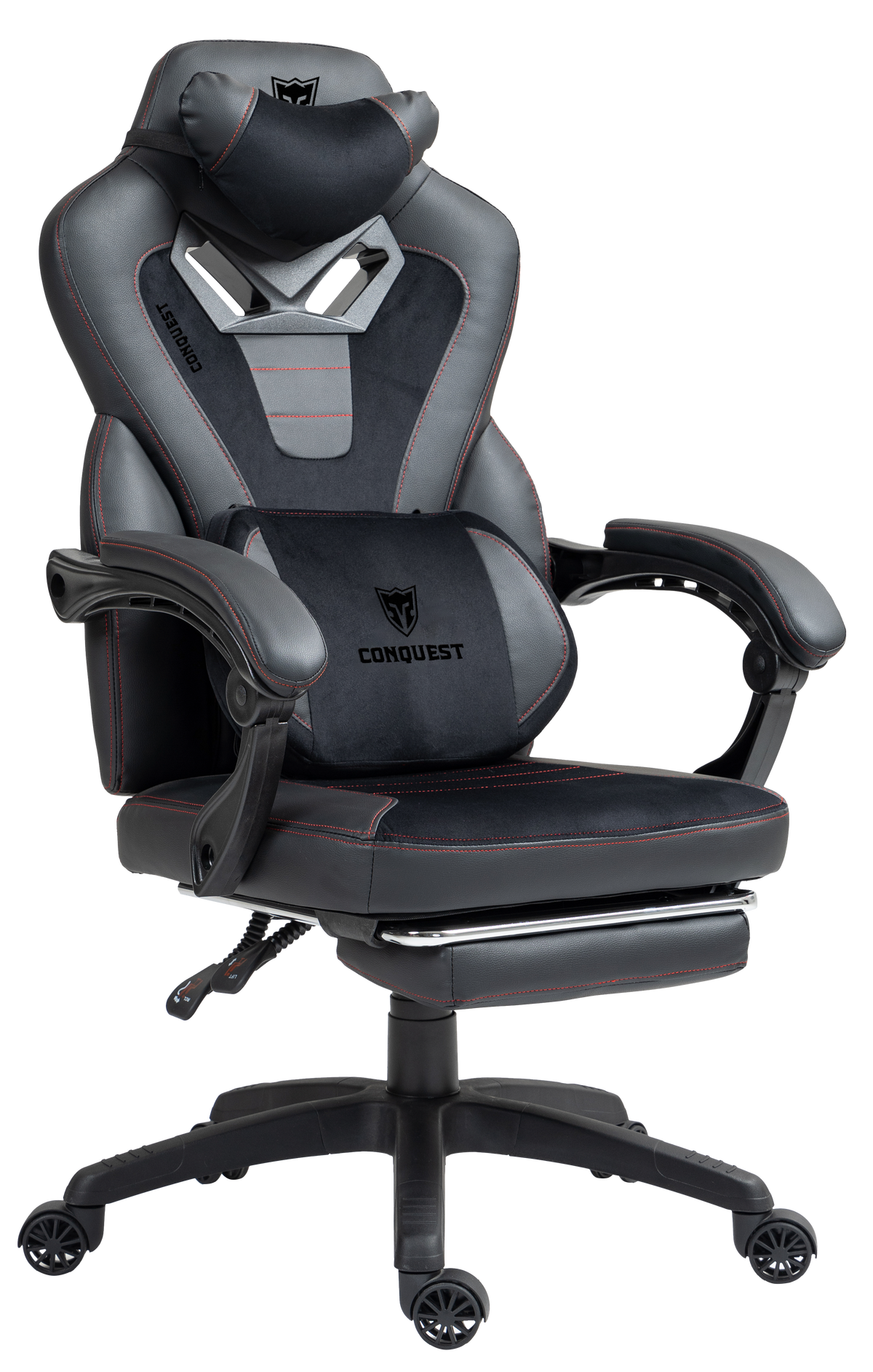 Conquest Vanguard Gaming Chair - Black
