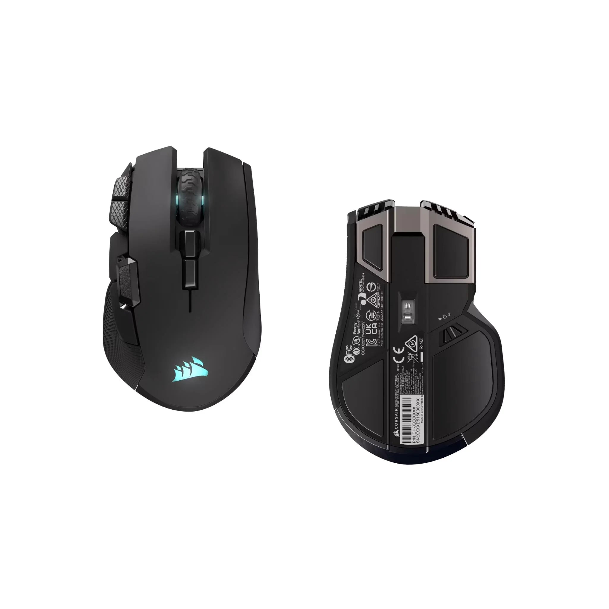 CORSAIR Ironclaw Wireless SE RGB LED 26000 DPI Optical Gaming Mouse