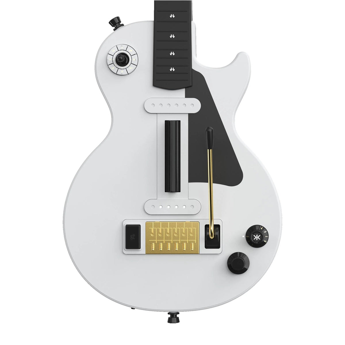 CRKD Gibson Les Paul Guitar Controller: White Pro Edition - Multi-platform