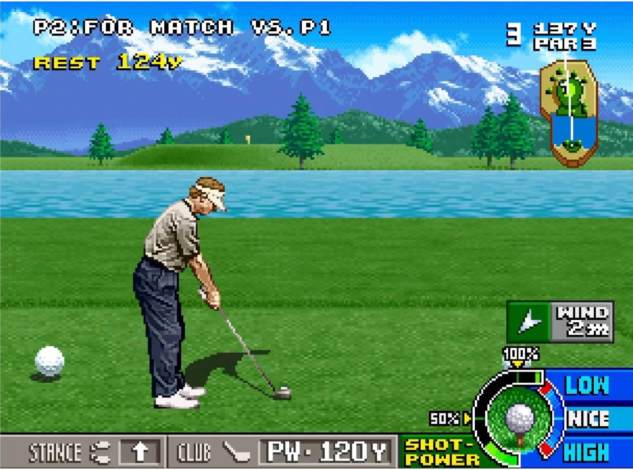 Big Golf Tournament (NEO GEO AES+)