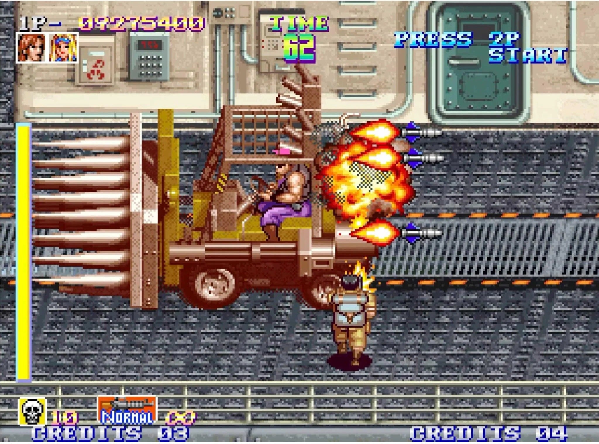 Shock Troopers (NEO GEO AES+)