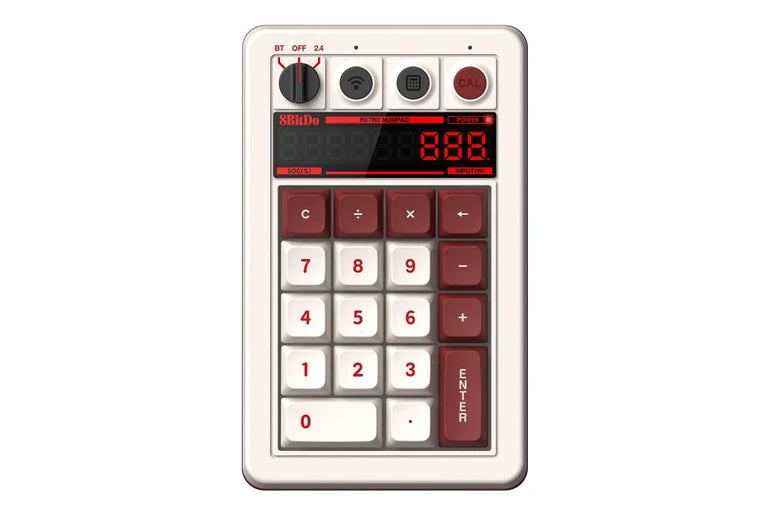 8BitDo Retro 18 Mechanical Numpad - Fami Edition