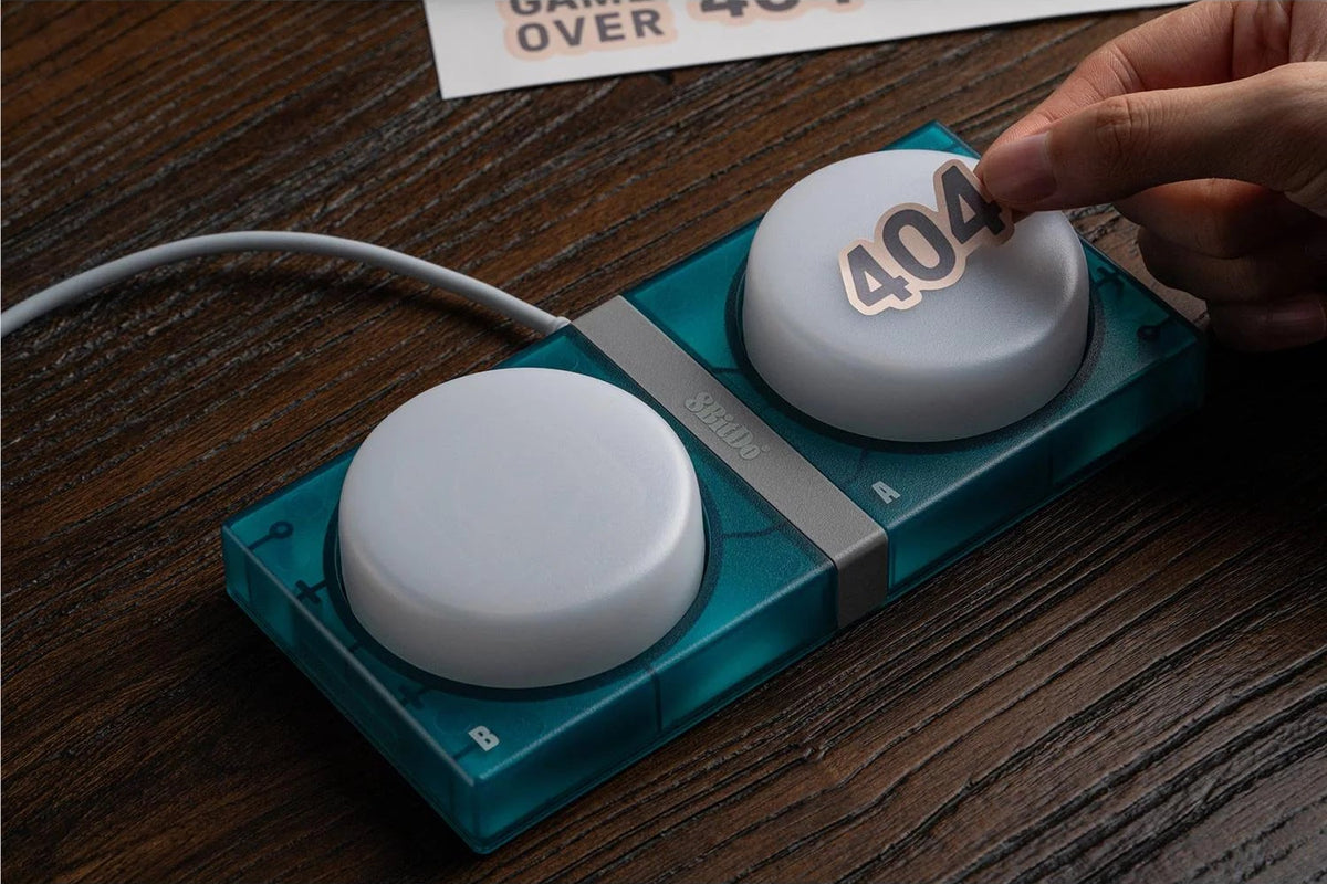 8BitDo Retro 87 Mechanical Keyboard - Clear Blue
