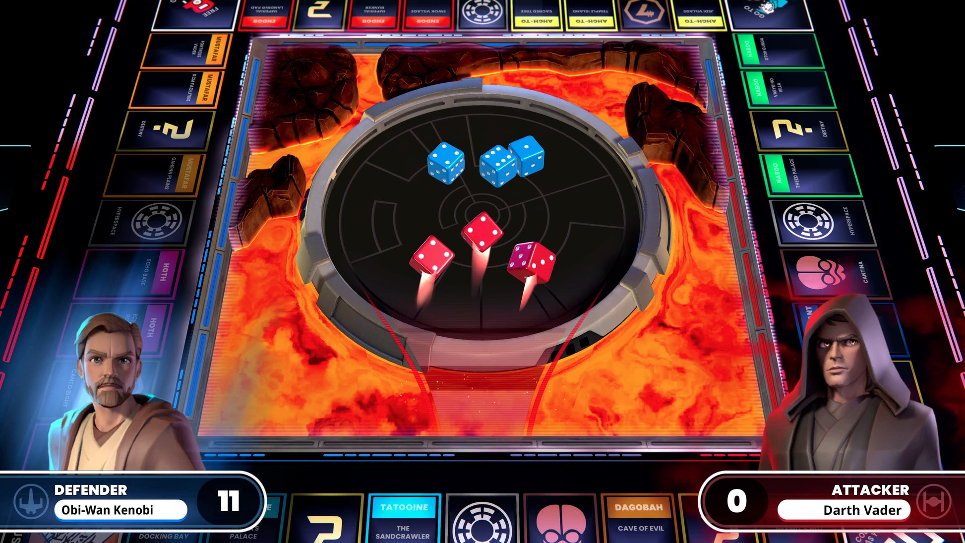 Monopoly Star Wars Heroes Vs Villains - PS5