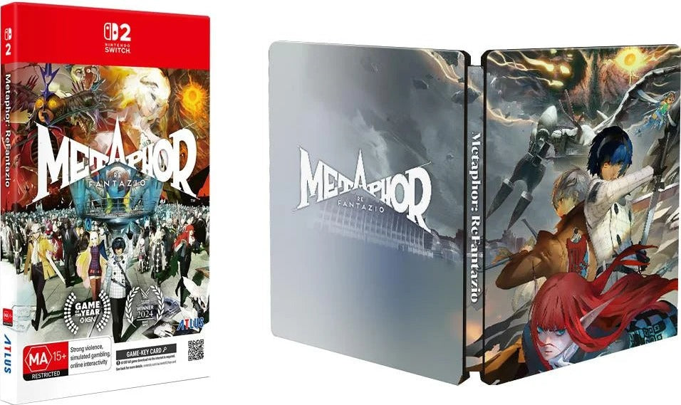 Metaphor Refantazio: Steelbook Edition (GKC) - Nintendo Switch 2