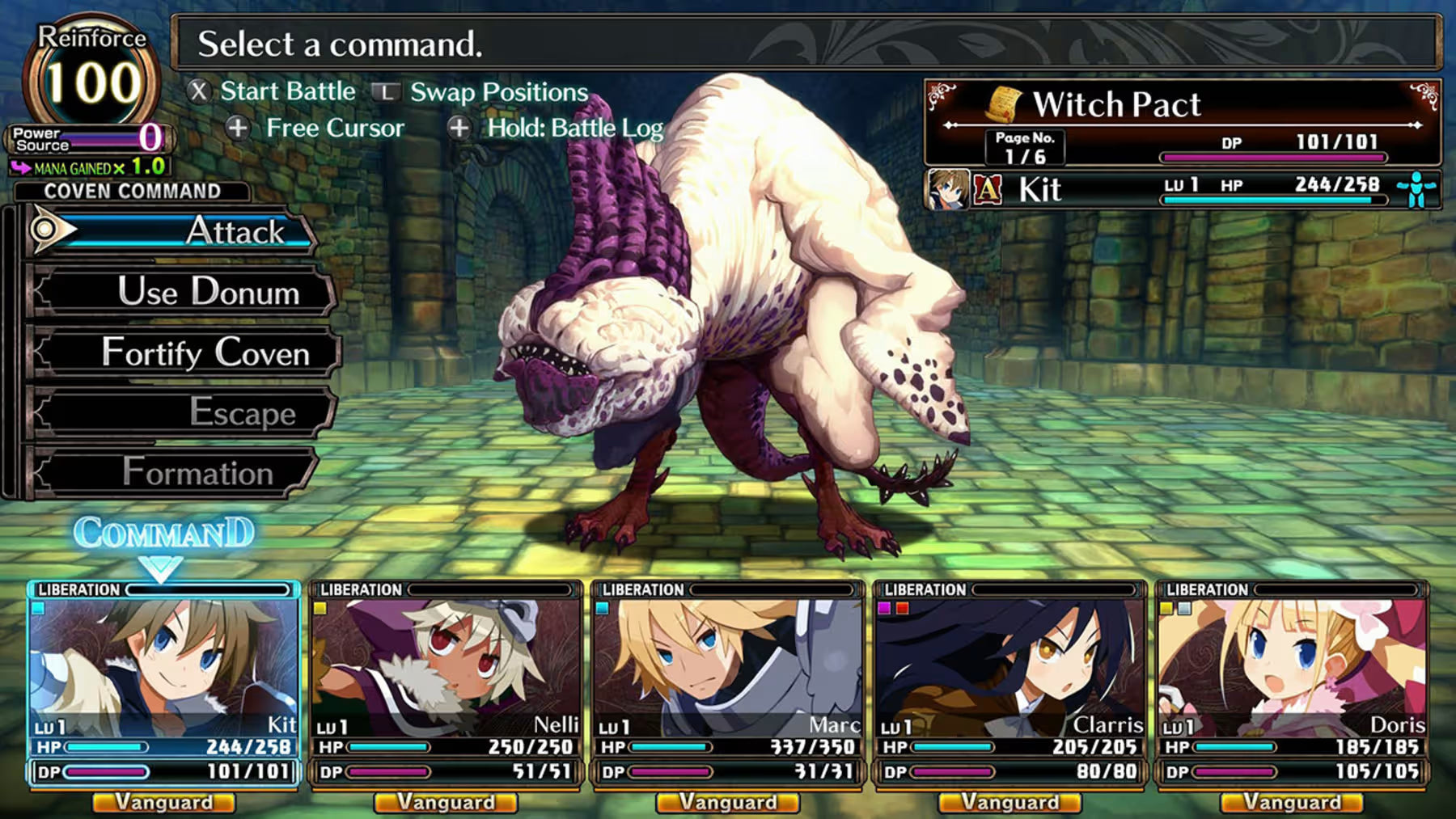 Labyrinth of Galleria: The Moon Society Standard Edition - Nintendo Switch