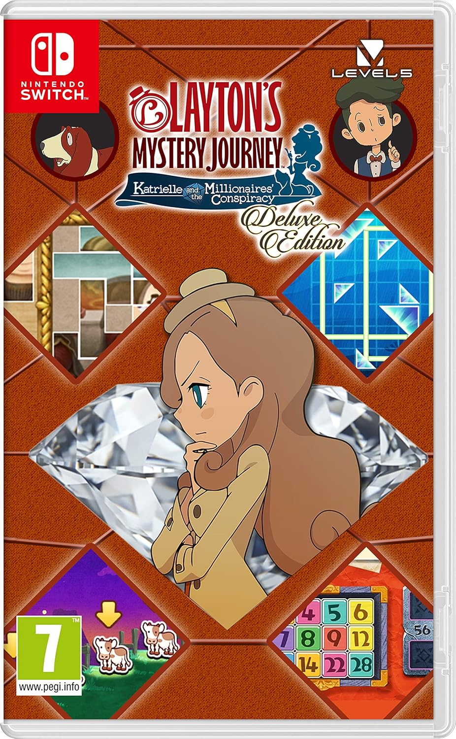 Layton's Mystery Journey: Katrielle and the Millionaires' Conspiracy - Deluxe Edition - Nintendo Switch