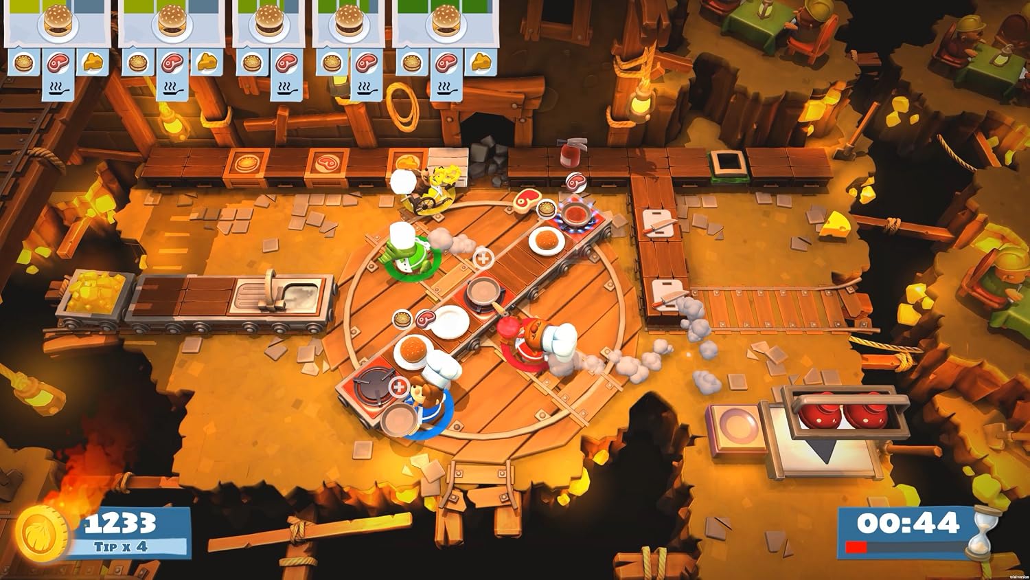 Overcooked! & Overcooked! 2 (Double Pack) - Nintendo Switch