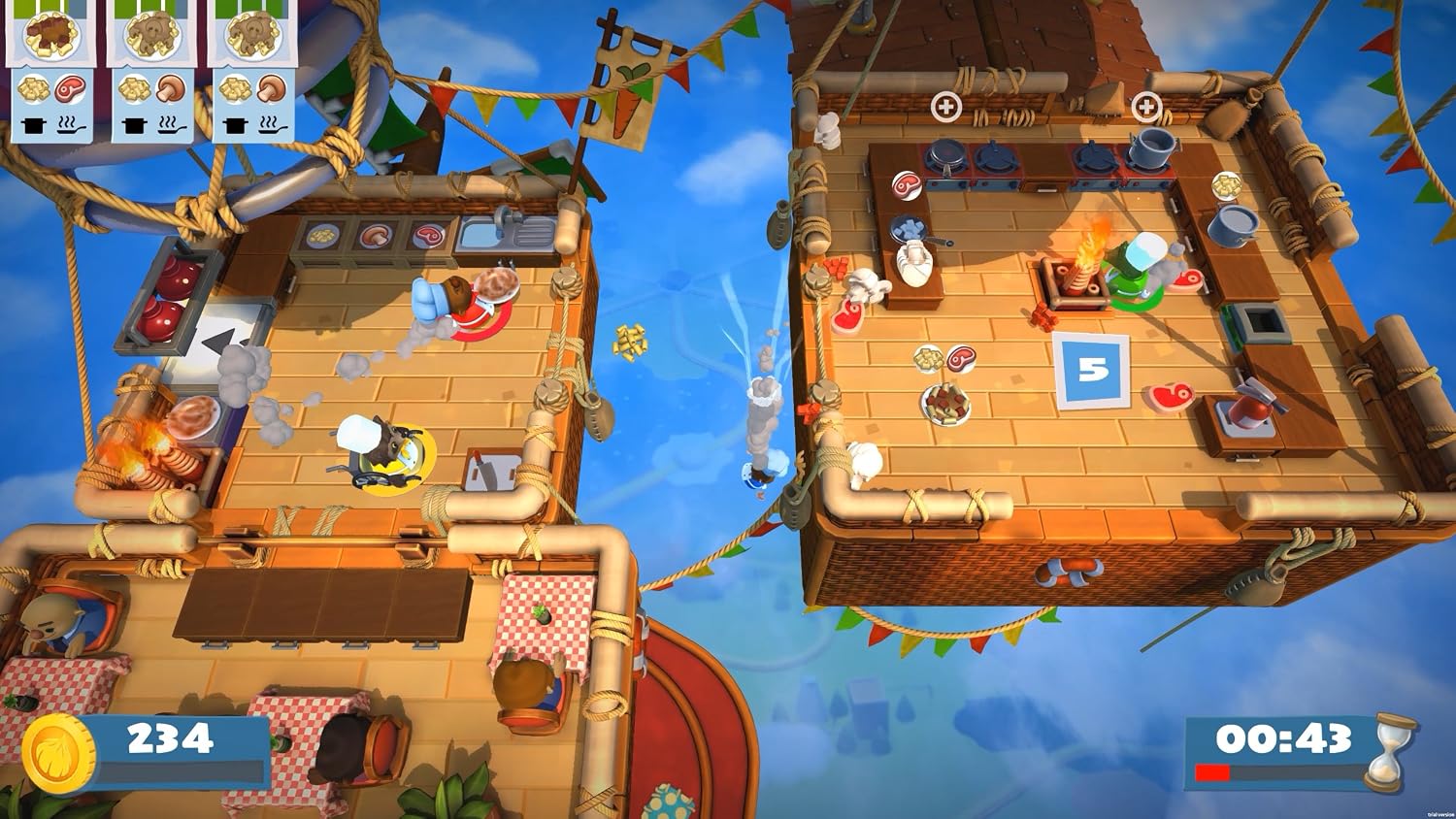 Overcooked! & Overcooked! 2 (Double Pack) - Nintendo Switch