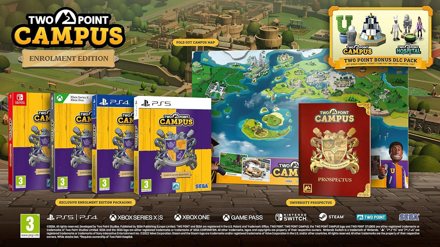 Two Point Campus: Enrolment Edition - Xbox One & Xbox Series X