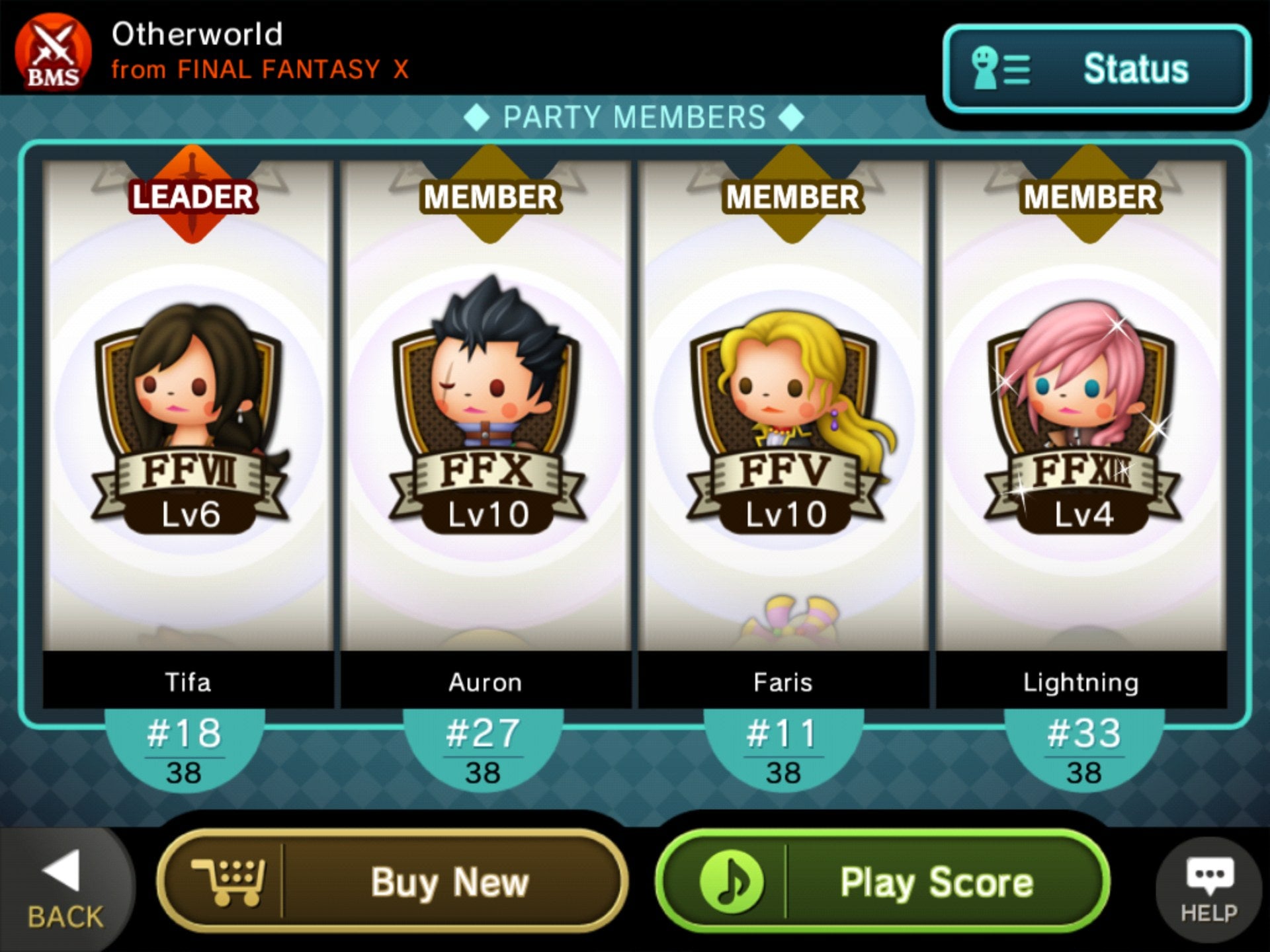 THEATRHYTHM FINAL FANTASY