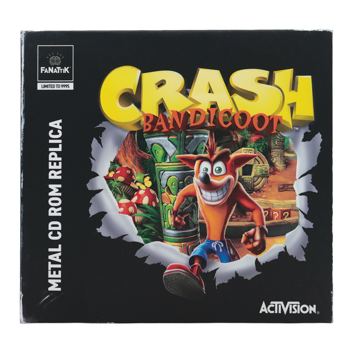 Crash Bandicoot - Limited Edition Metal CD-ROM Collectible