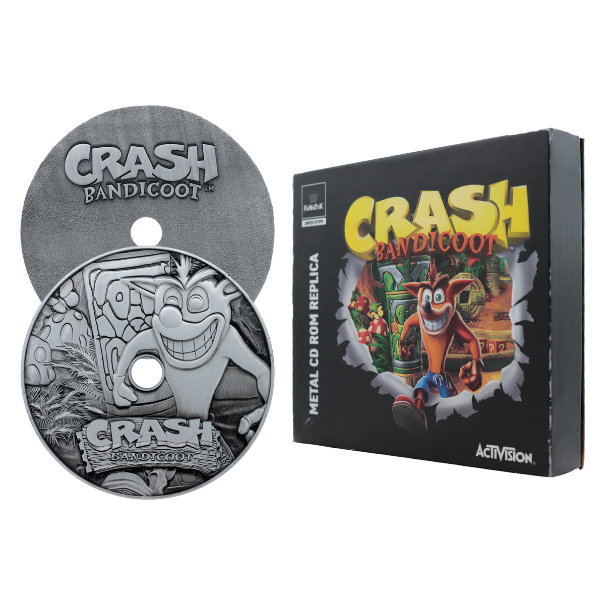 Crash Bandicoot - Limited Edition Metal CD-ROM Collectible