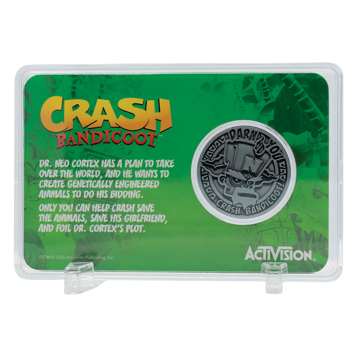 Crash Bandicoot - Limited Edition Presentation Coin
