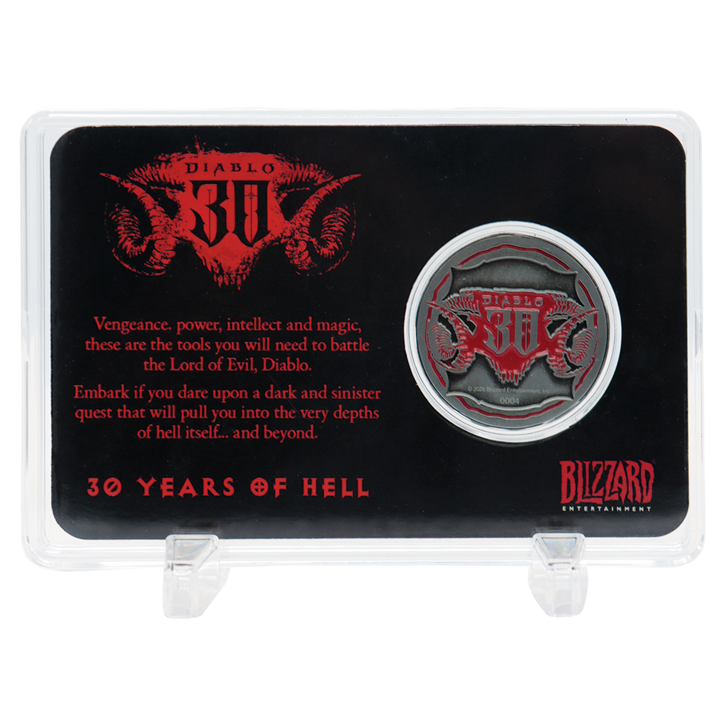 Diablo - 30th Anniversary Limited Edition Presentation Coin