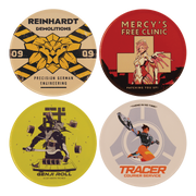 Overwatch - Set of Four Printed Metal Coasters