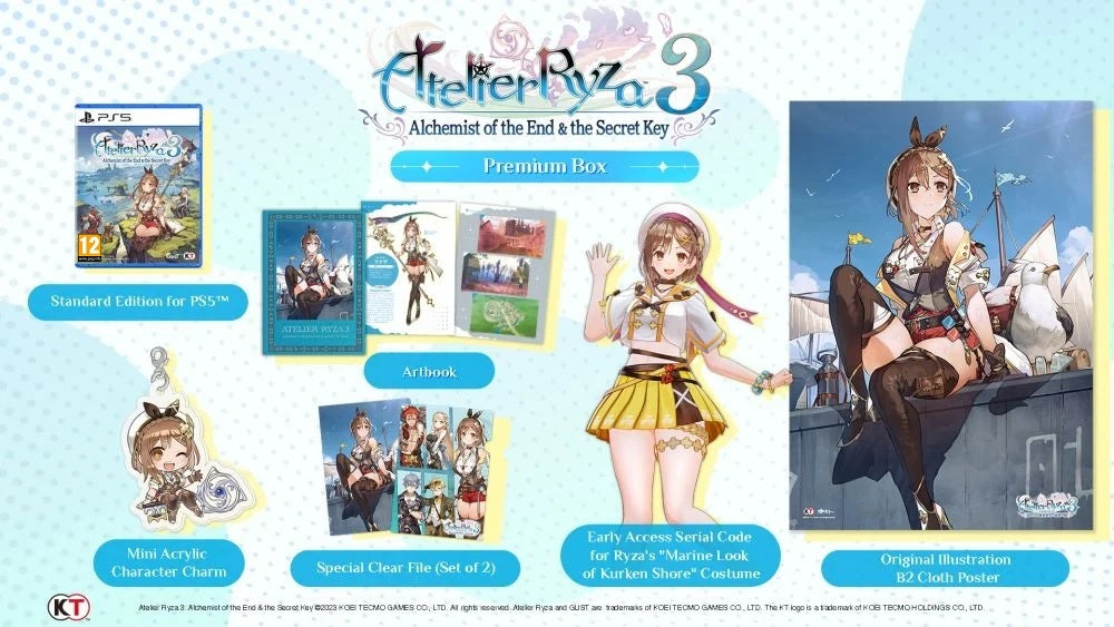 Atelier Ryza 3: Alchemist of the End & the Secret Key - PREMIUM BOX Edition - PS4