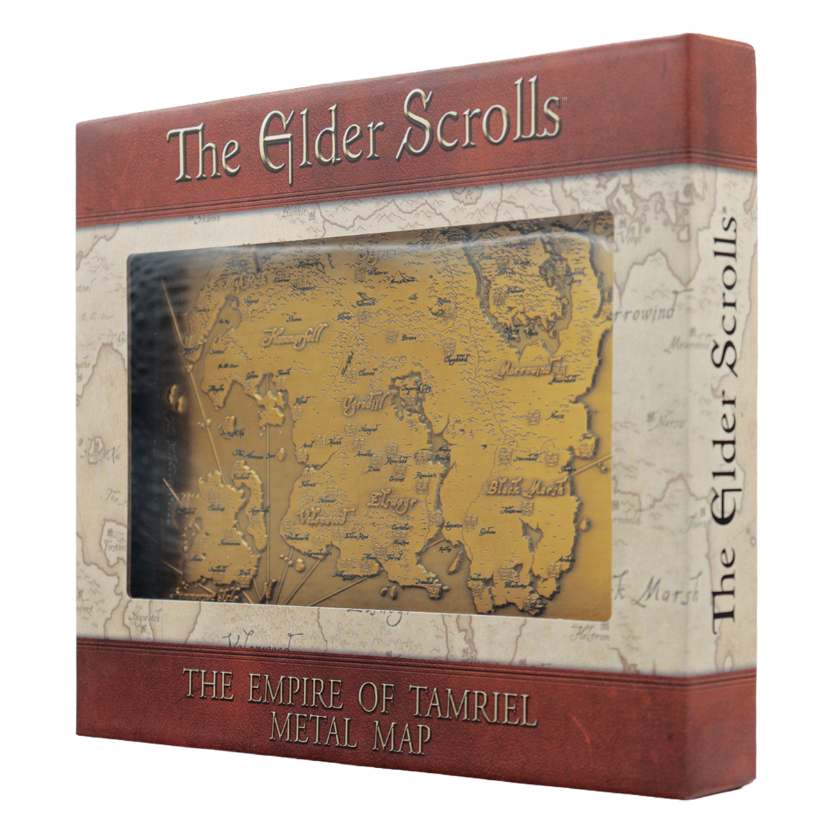 The Elder Scrolls - Limited Edition Metal Map of Tamriel