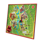 Fallout - Limited Edition Nuka-World Metal Map