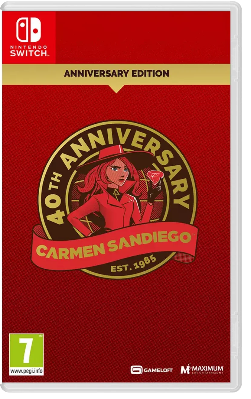 Carmen Sandiego: 40th Anniversary Edition - Nintendo Switch