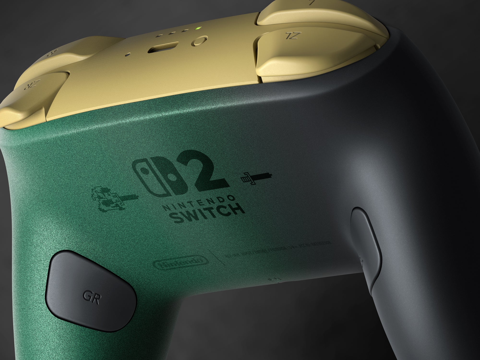 Nintendo Switch 2 Pro Controller - The Legend of Zelda 40th Anniversary Edition