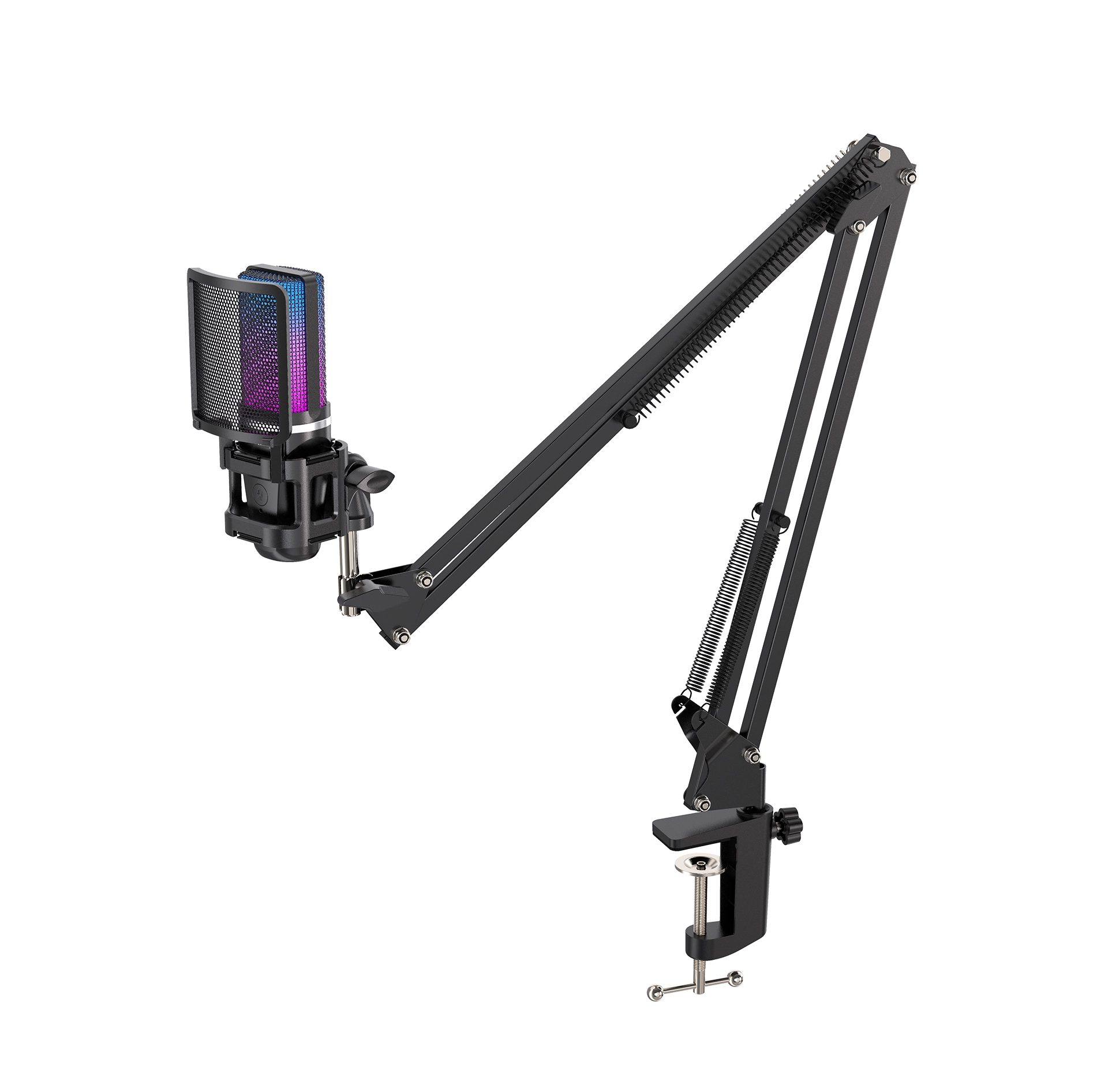 Playmax PRO RGB Microphone Kit Black