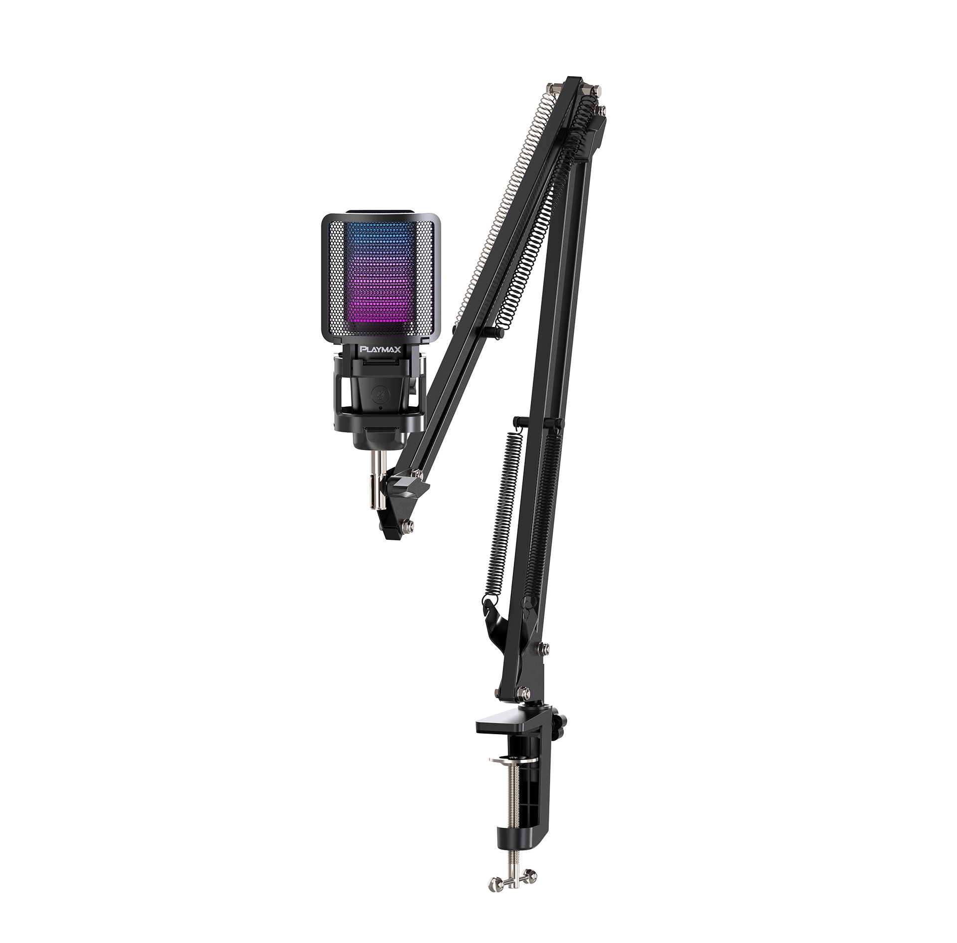 Playmax PRO RGB Microphone Kit Black