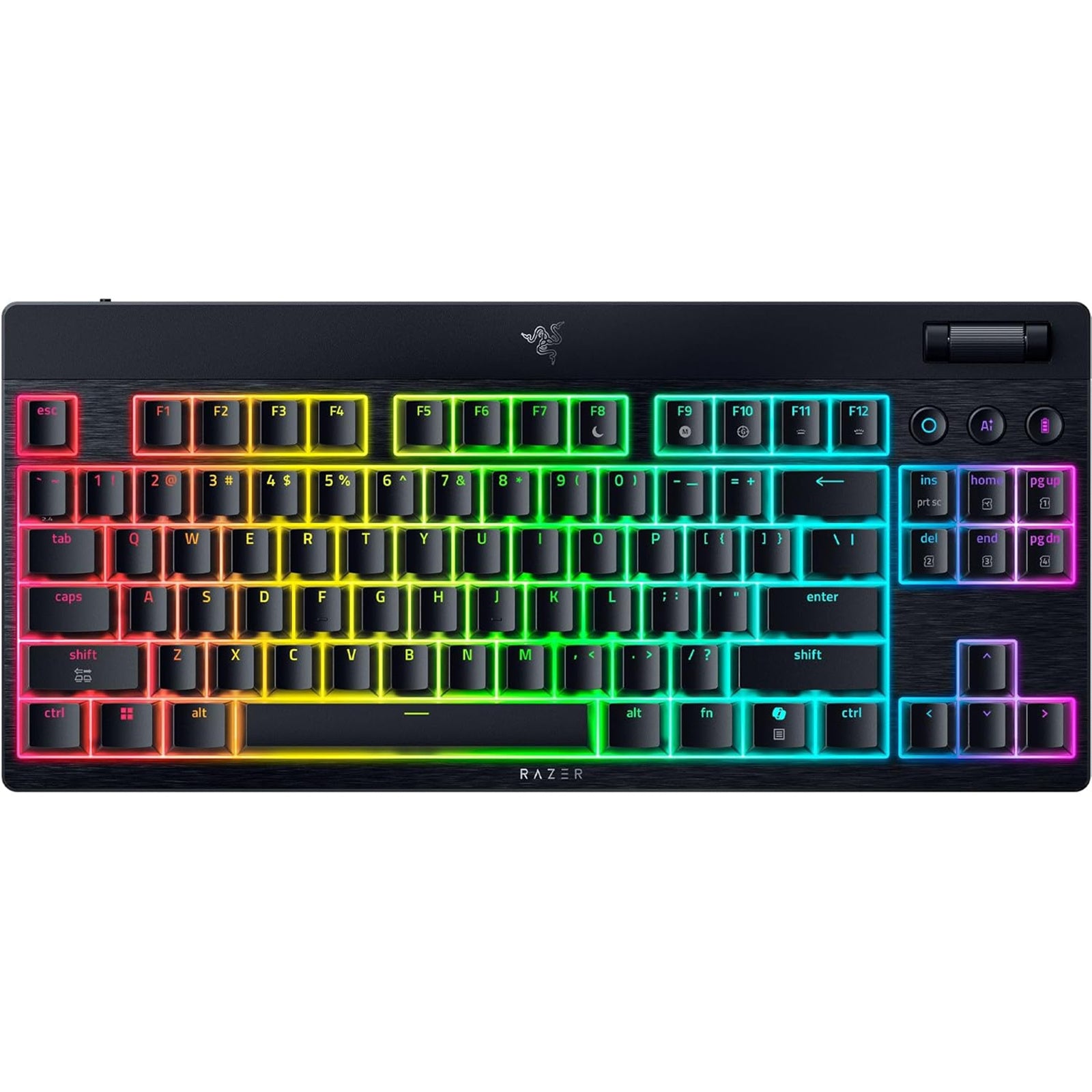 Razer Blackwidow V4 Low-Profile Tenkeyless Hyperspeed - Wireless Low-Profile Mechanical Gaming Keyboard
