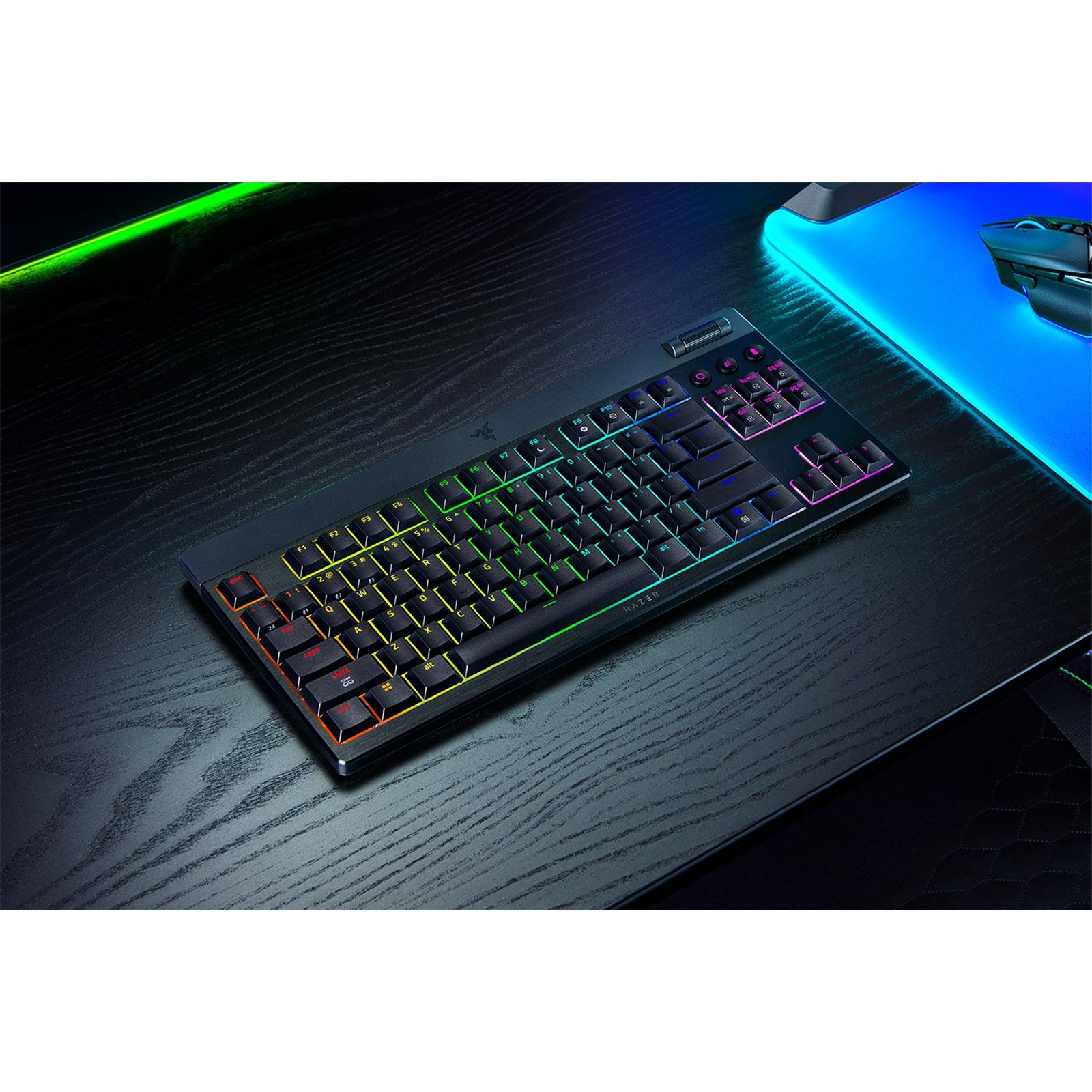 Razer Blackwidow V4 Low-Profile Tenkeyless Hyperspeed - Wireless Low-Profile Mechanical Gaming Keyboard