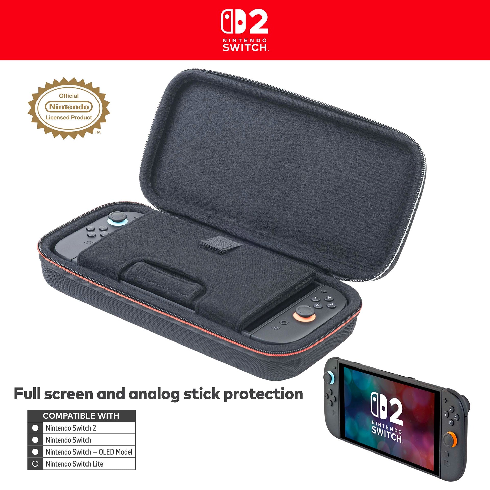 Nintendo Switch 2 Game Traveler Deluxe Travel Case