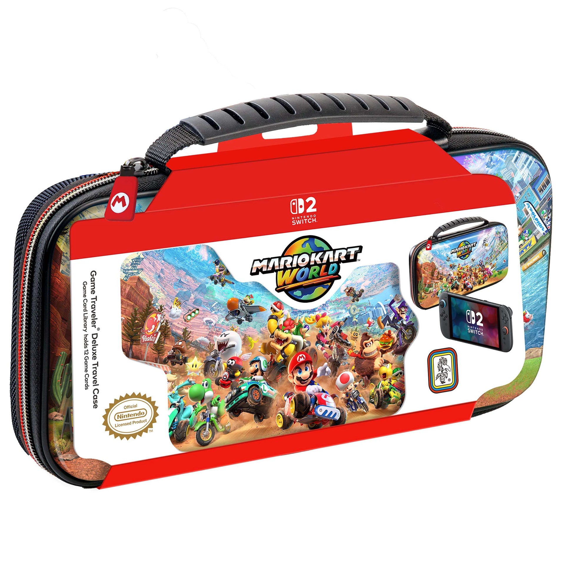 Nintendo Switch 2 Game Traveler Deluxe Case - Mario Kart World