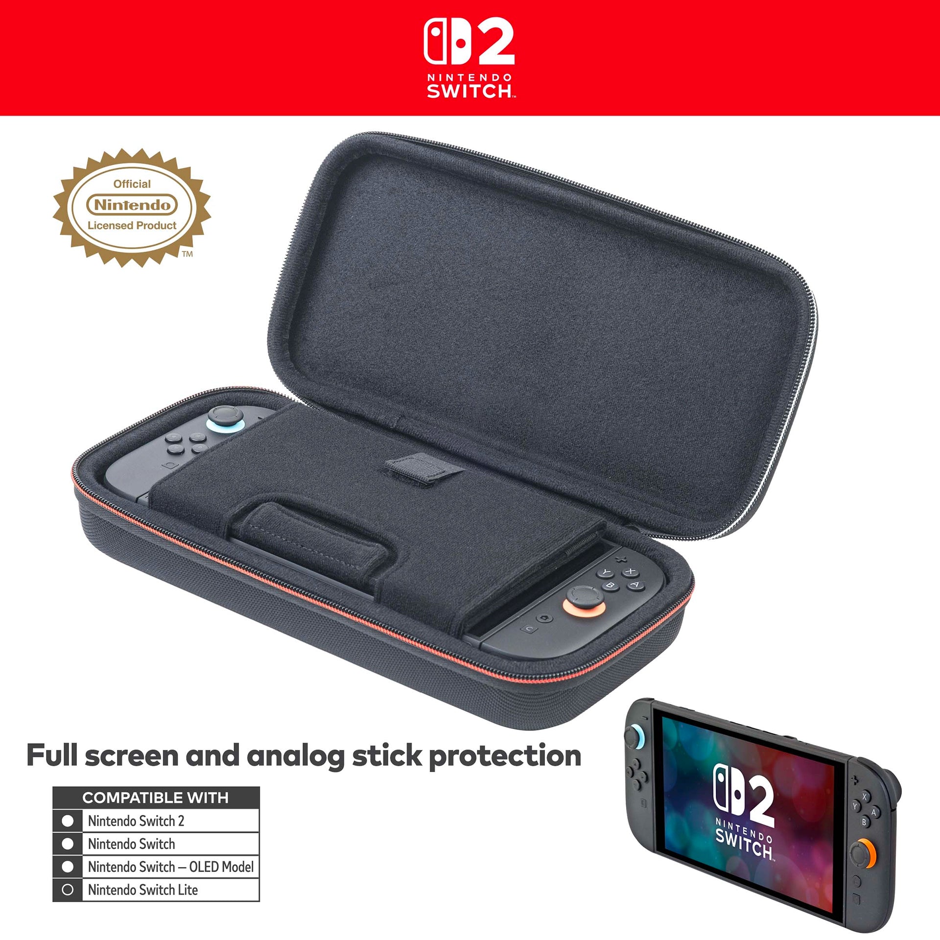 Nintendo Switch 2 Game Traveler Deluxe Case - Mario Kart World