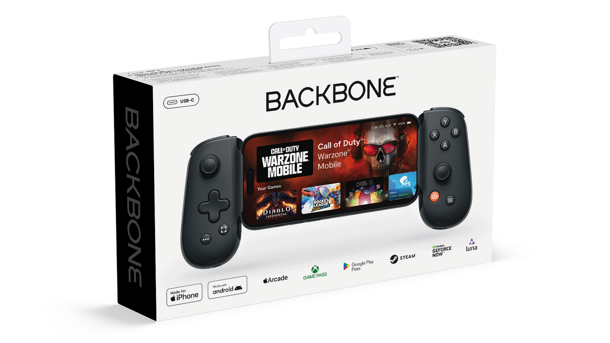 BACKBONE One Gaming Controller for iPhone and Android (2nd Generation)