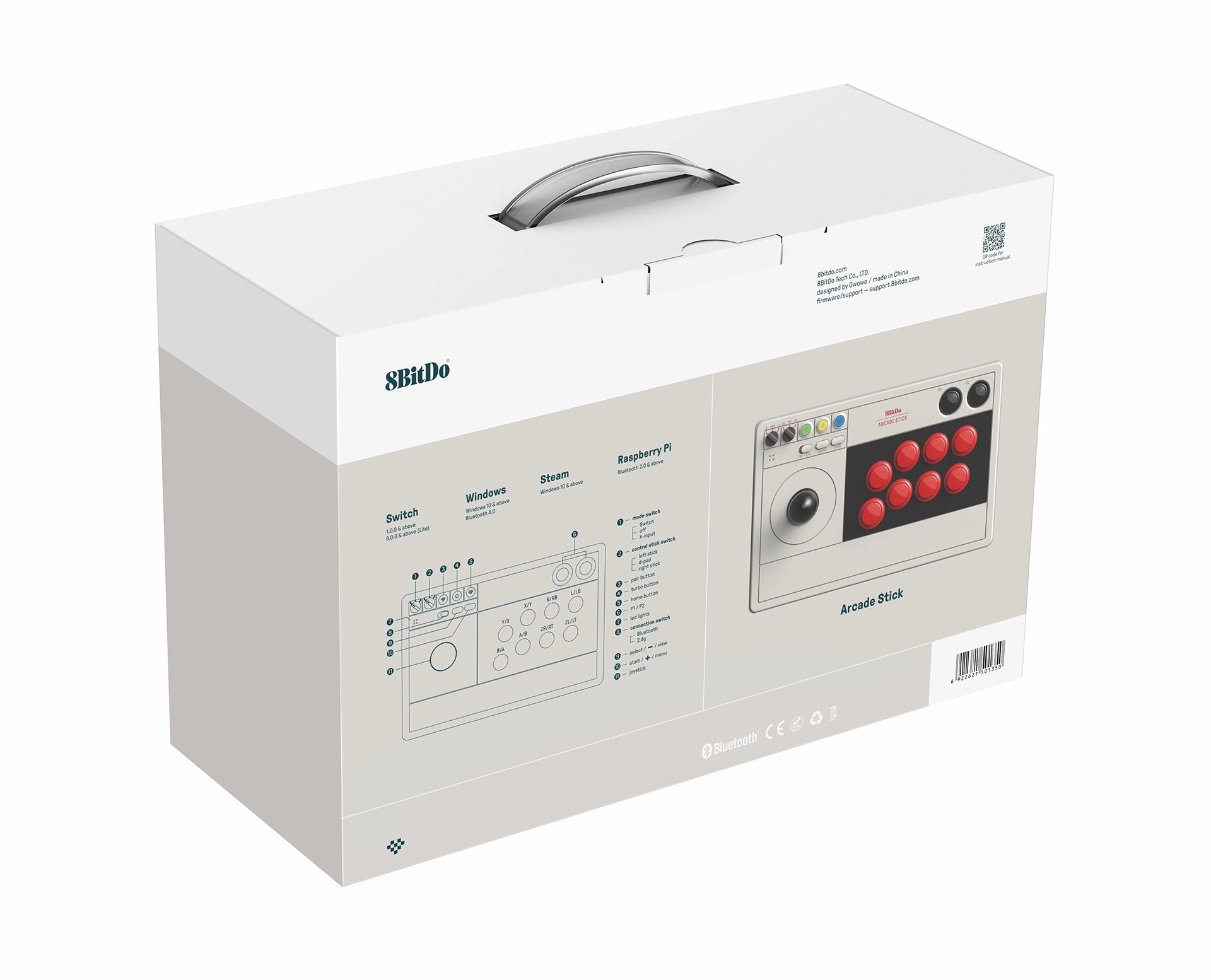 8BitDo Arcade Stick - Nintendo Switch & PC