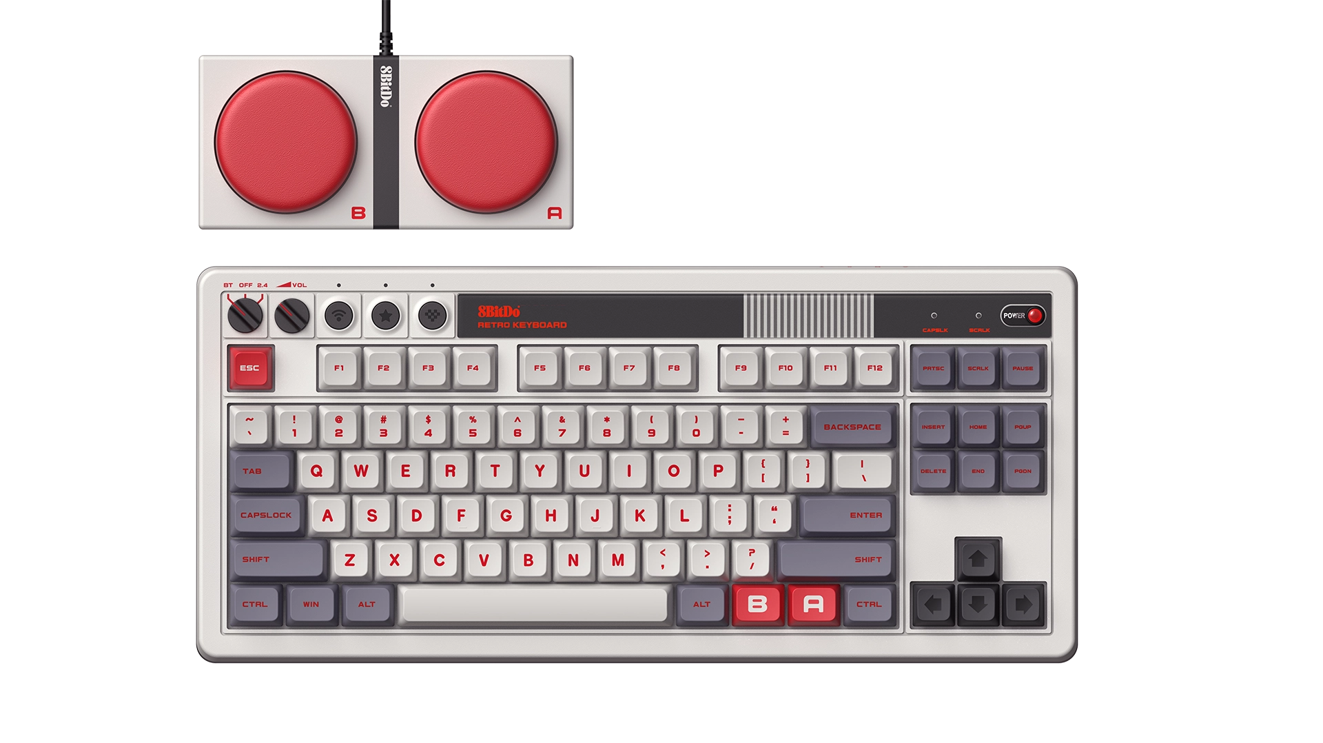 8BitDo Retro Mechanical Keyboard - N Edition