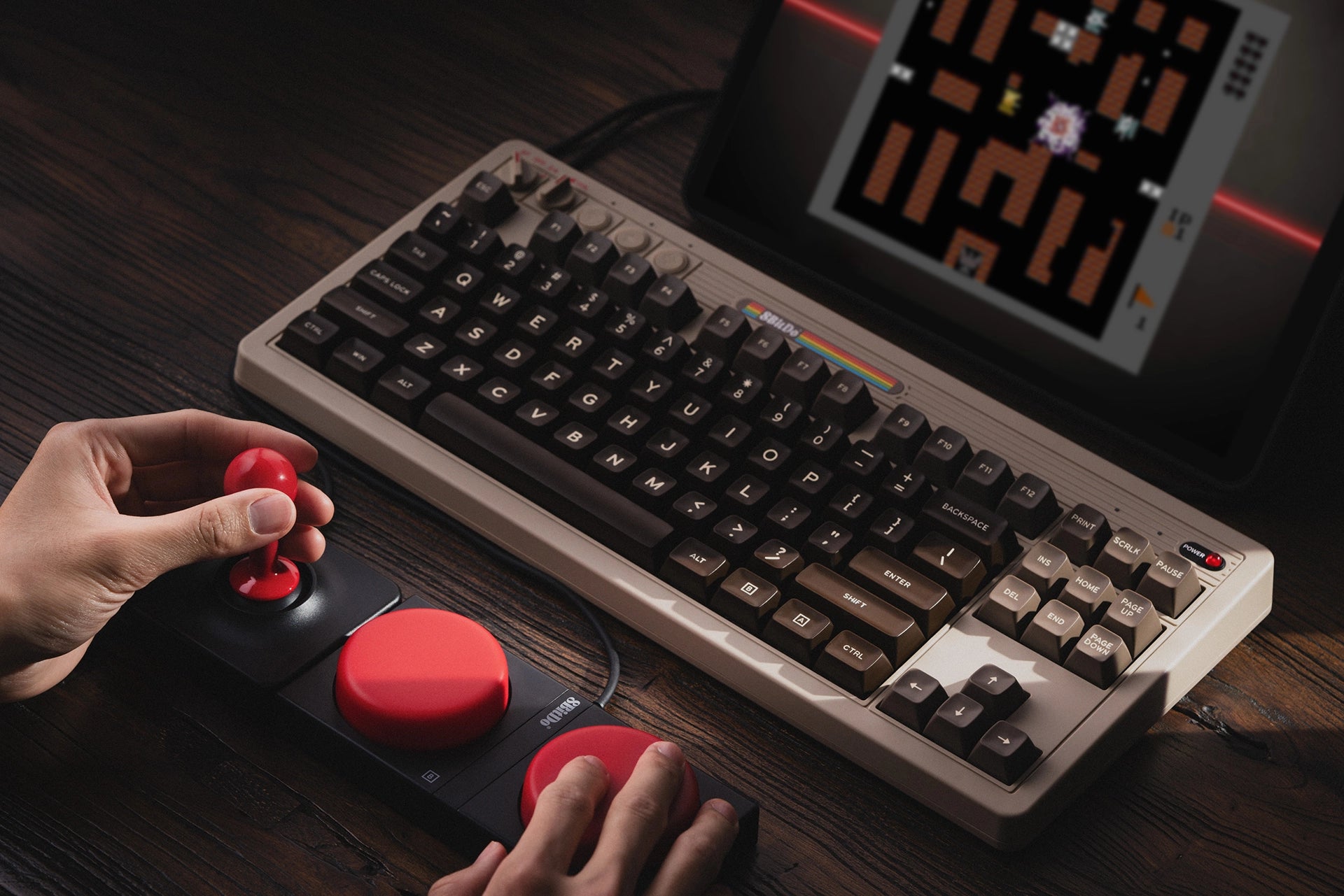 8BitDo Retro Mechanical Keyboard - C-64 Edition