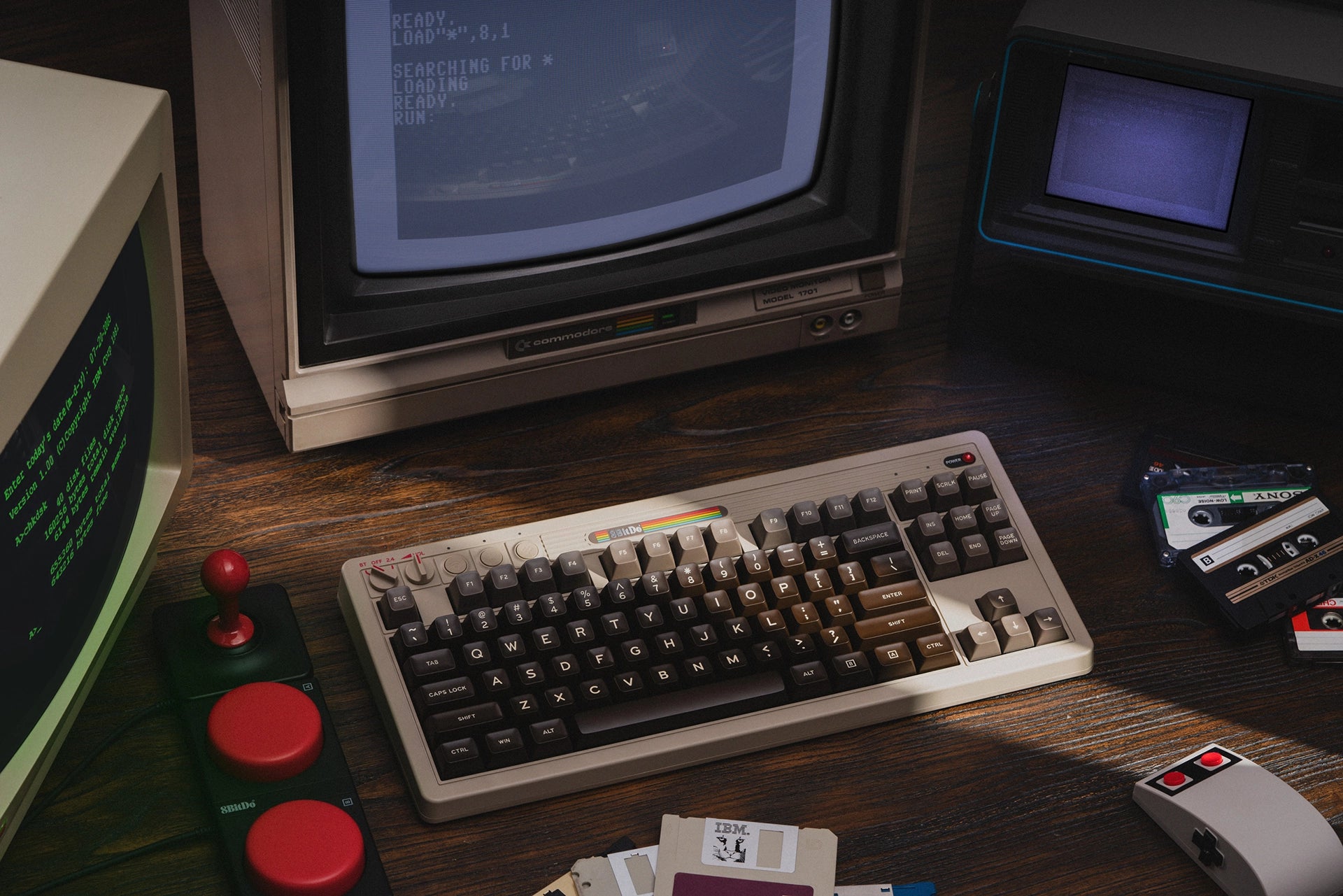 8BitDo Retro Mechanical Keyboard - C-64 Edition