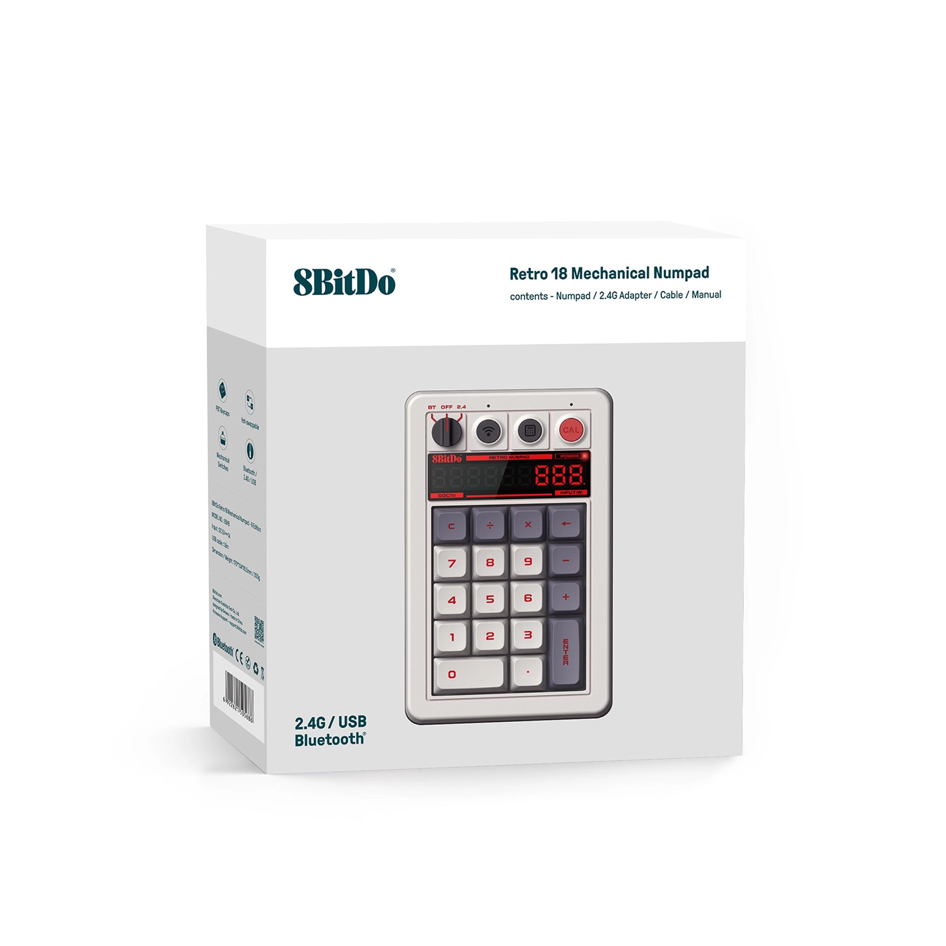 8BitDo Retro 18 Mechanical Numpad - N Edition