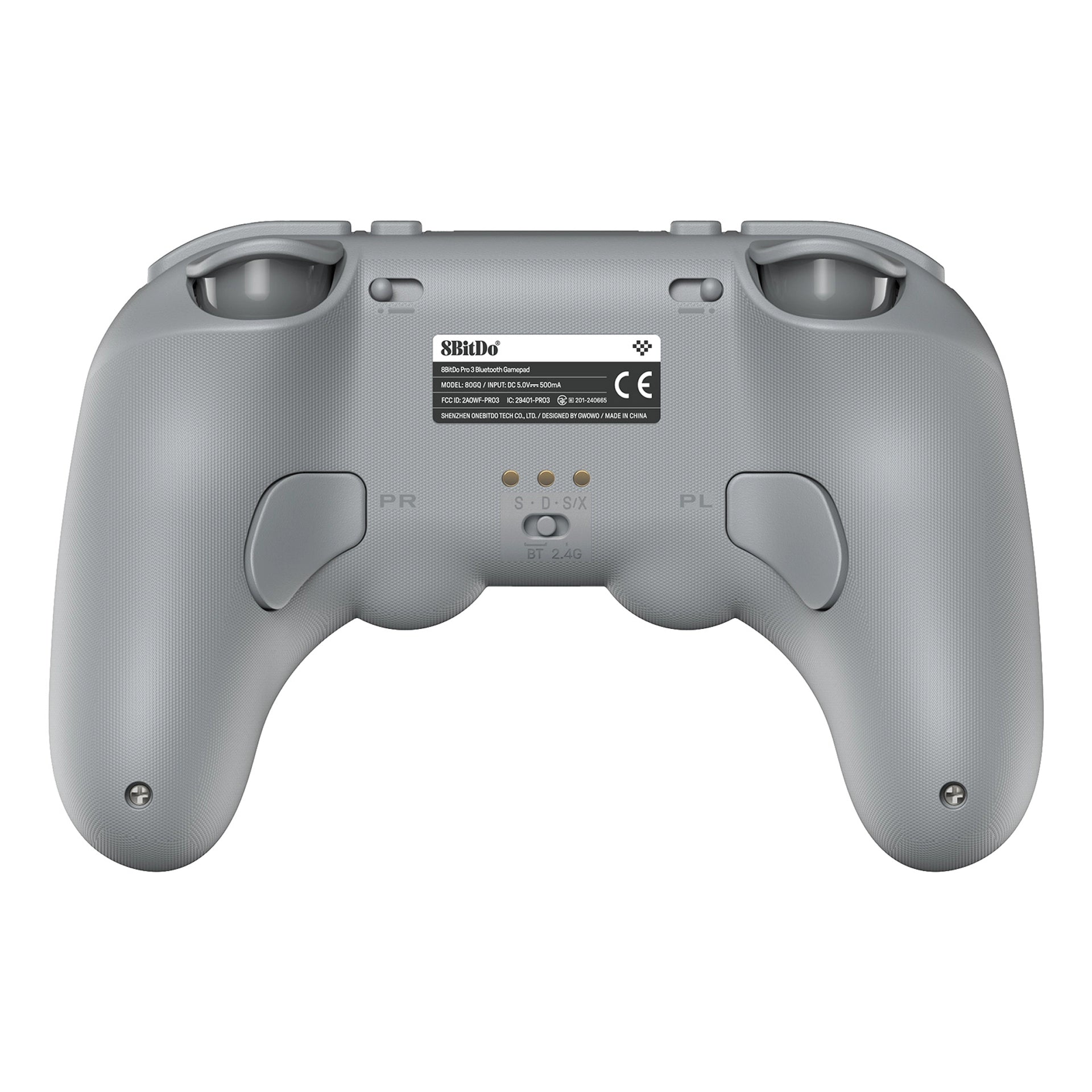 8BitDo Pro 3 Bluetooth Gamepad – Grey Edition