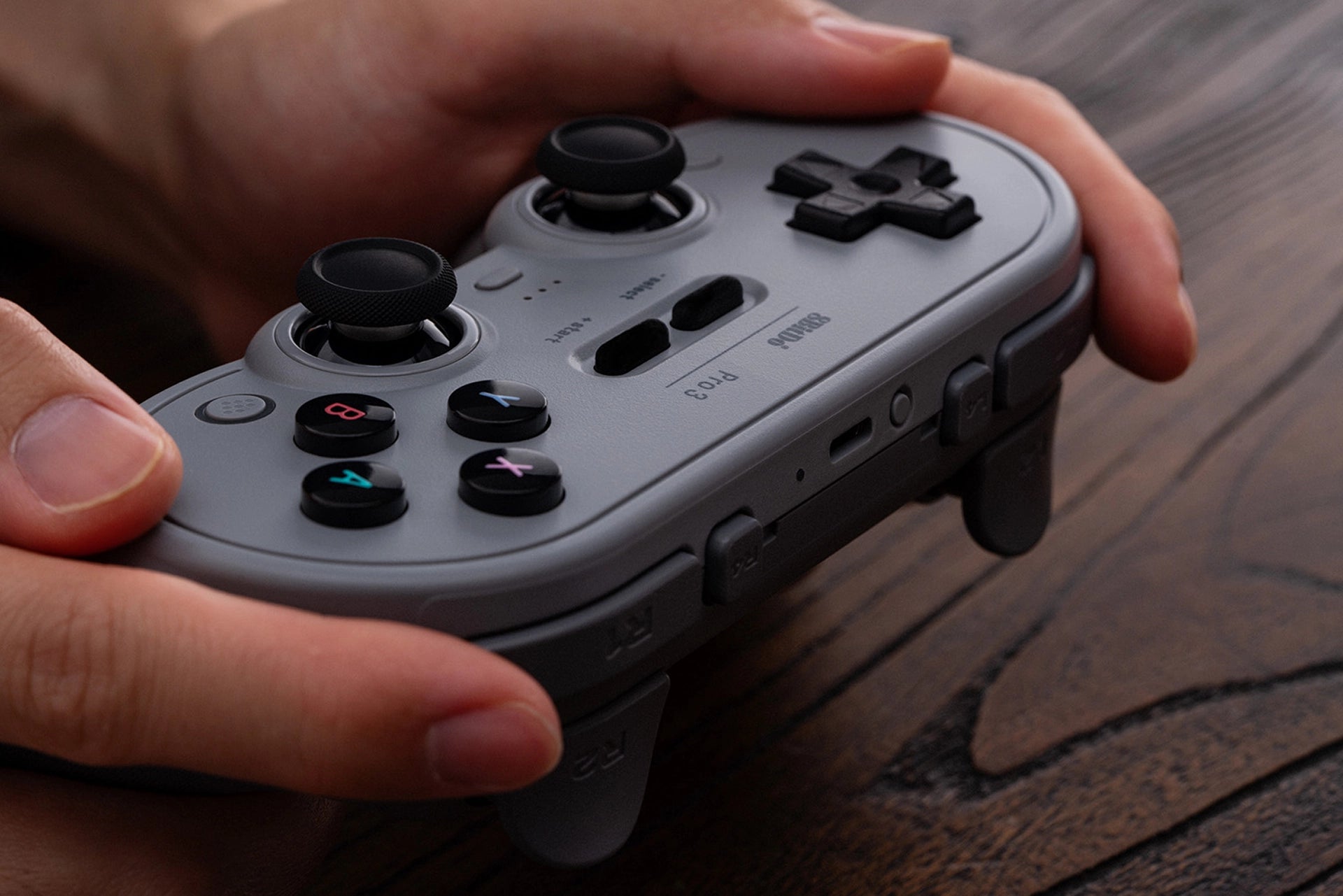 8BitDo Pro 3 Bluetooth Gamepad – Grey Edition