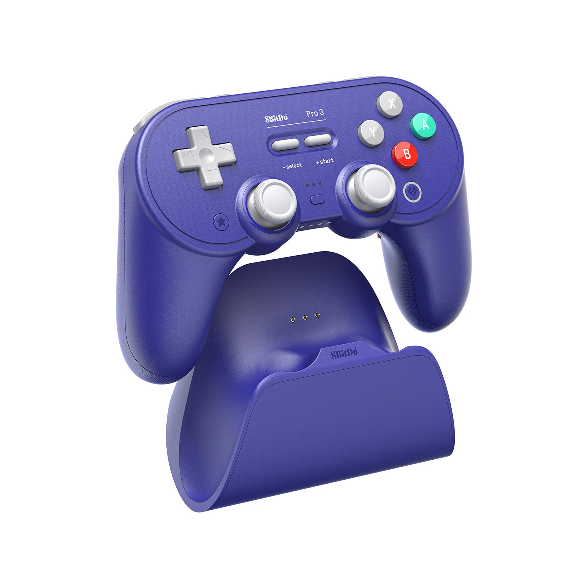 8BitDo Pro 3 Bluetooth Gamepad – Purple Edition