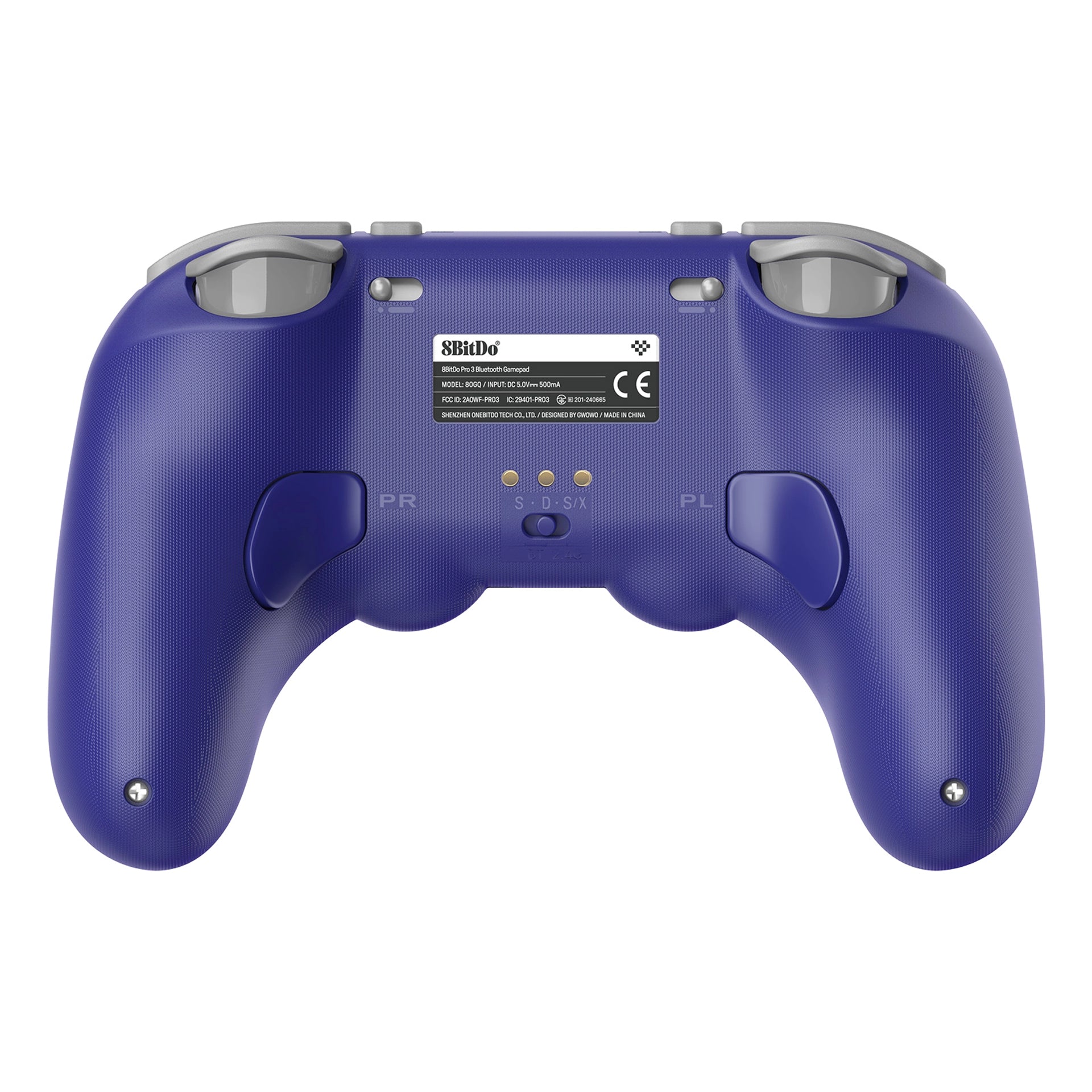 8BitDo Pro 3 Bluetooth Gamepad – Purple Edition