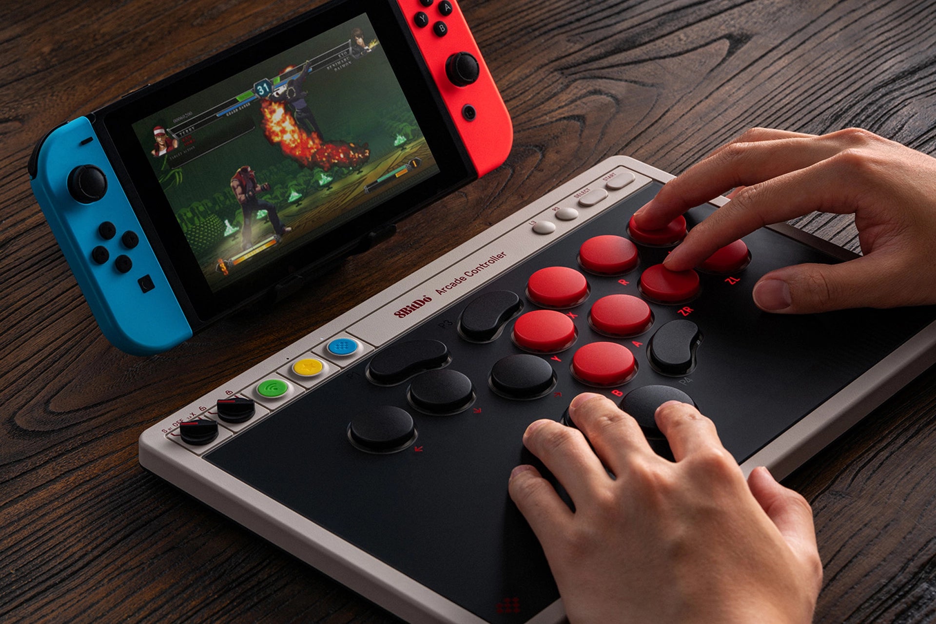 8BitDo Arcade Controller for Nintendo Switch - NES